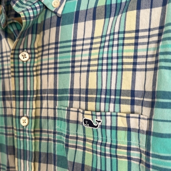 Vineyard Vines Men’s Slim Fit Tucker Shirt Size Small Check print - Picture 4 of 8